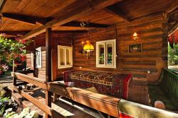 noclegi Dębki Wooden House in Debki near Baltic Sea Beach