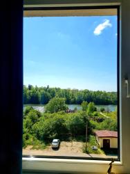noclegi Ostróda Apartament LAKE z widokiem na jezioro