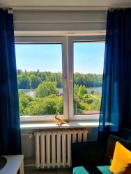 noclegi Ostróda Apartament LAKE z widokiem na jezioro