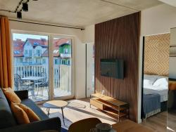noclegi Kołobrzeg Green Port SPA Kołobrzeg STYLOWY LOFT- w cenie klimatyzacja, baseny, 2 jacuzzi, sauna, szlafroki, bawialnia