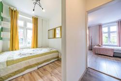 noclegi Gdańsk Apartament Przytulny z 2 sypialniami na Starym Mieście 2bedrooms Old Town
