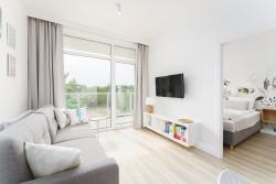 noclegi Sianożęty Apartament Perłowy z Basenem Letnim by HolidaySun