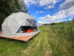 noclegi Ściegny Glamping Stodoła Dome