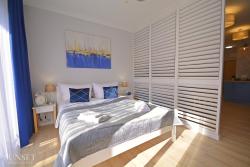noclegi Świnoujście Sunset Apartments - Kormoran - Słoneczna kawalerka, przy promenadzie - do plaży 300m!
