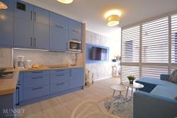 noclegi Świnoujście Sunset Apartments - Kormoran - Słoneczna kawalerka, przy promenadzie - do plaży 300m!