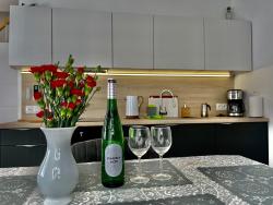 noclegi Dziwnówek Horizon Park 1 - Balkon Taras i parking