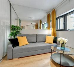 noclegi Gdańsk Gdańsk Stare Miasto - Mirror Apartament - 43m, 4 osoby, 2min od Starówki, BEZPŁATNY parking, Self chek in