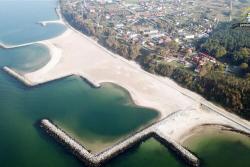 noclegi Jarosławiec Cozy holiday homes near the beach in Jaros awiec