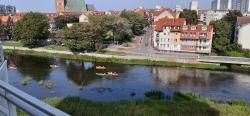 noclegi Kołobrzeg Jasny apartament z widokiem na kołobrzeską katedrę