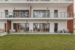 noclegi Gąski LETS SEA - 2 Bedroom - Premium Baltic Apartment with Front Sea View Garden and SPA access