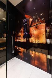 noclegi Gdańsk Flatbook Apartments Waterlane Island SPA with Riverview