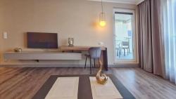 noclegi Międzyzdroje HolidayHomePL Bel Mare 314e z sypialnią i balkonem