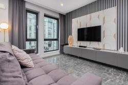 noclegi Gdynia Luxurious Apartment with Two Bedrooms and Parking in Gdynia by Noclegi Renters