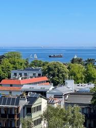 noclegi Sopot Apartament Karlikowska z widokiem na morze