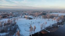 noclegi Ostróda Natural Hotel w Rezerwacie z Plażą Na Wyspie