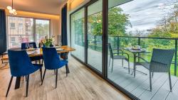 noclegi Niechorze Rezydencja Niechorze 208 z 2 sypialniami, 2 łazienkami z Basenem, Sauną, Jacuzzi, przy samej PLAŻY - 5D Apartments