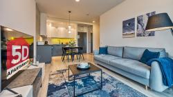noclegi Niechorze Rezydencja Niechorze 213 z Basenem, Sauną, Jacuzzi, przy samej PLAŻY - 5D Apartments