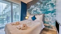 noclegi Niechorze Rezydencja Niechorze 216 z Basenem, Sauną, Jacuzzi, przy samej PLAŻY - 5D Apartments