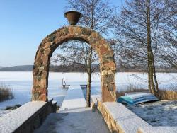 noclegi Ełk Lakefront House & Sauna Mazury, quiet beautiful village, domekprzytulny