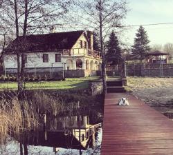 noclegi Ełk Lakefront House & Sauna Mazury, quiet beautiful village, domekprzytulny