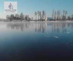 noclegi Ostróda Natural Hotel w Rezerwacie z Plażą Na Wyspie