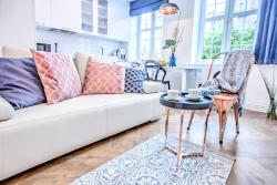 noclegi Gdańsk Family Luxury Nature Apartment, 1-6, 2 sypialnie i salon, 100m Bazylika, SUMMERWINTER Brand