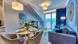 noclegi Niechorze Rezydencja Niechorze 304 z Widokiem na Morze, z Basenem, Sauną, Jacuzzi, przy samej PLAŻY - 5D Apartments