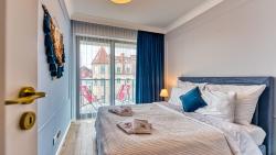 noclegi Niechorze Rezydencja Niechorze 304 z Widokiem na Morze, z Basenem, Sauną, Jacuzzi, przy samej PLAŻY - 5D Apartments