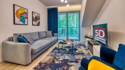 noclegi Niechorze Rezydencja Niechorze 324 z Basenem, Sauną, Jacuzzi, przy samej PLAŻY - 5D Apartments - 5D Apartamenty