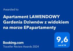 noclegi Dziwnów Apartament LAWENDOWY Gardenia Dziwnów z widokiem na morze EPapartamenty