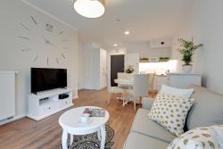 noclegi Gdańsk Seaside Apartments Baltica Tower with Gym, Sauna & Parking