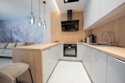 noclegi Rewal Apartament z wielkim tarasem Morska 2 Rewal 50m do morza