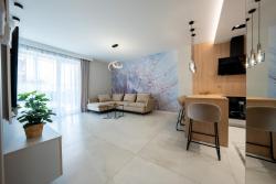 noclegi Rewal Apartament z wielkim tarasem Morska 2 Rewal 50m do morza