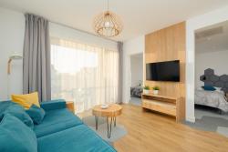 noclegi Sarbinowo Marynarska Modern Apartment with Parking by Renters