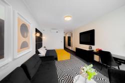noclegi Kołobrzeg ROSA-Modern studio 29m2 AC, NETFLIX, PS4, POOL, SAUNA