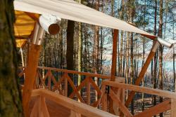 noclegi Jeziorany Glamping Mazury - Przystań Jeziorany