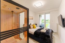 noclegi Kołobrzeg GOLDEN PEARL SPA prywatny apartament z SAUNA i JACUZZI