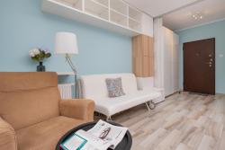 noclegi Gdańsk Pastel Lawendowe Wzgórze Studio with Balcony and Parking by Noclegi Renters