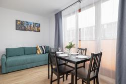 noclegi Kraków Luxury Apartment with Balcony & Parking Cracow by Renters Prestige