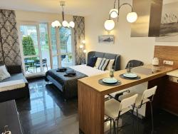 noclegi Grzybowo Baltic Apartament Studio z Ogródkiem Grzybowo Kołobrzeg