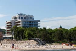 noclegi Międzyzdroje Aquamarina Prima 07 Seaside Studio by the BEACH with Terrace by Renters
