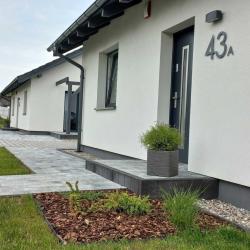 noclegi Jastrzębia Góra Ferienhaus in Tupadły mit Grill und Terrasse