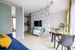 noclegi Gdańsk Glow Apartments - Flamenco Apartament Brzeźno
