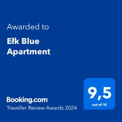 noclegi Ełk Ełk Blue Apartment przy promenadzie