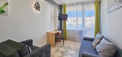 noclegi Międzyzdroje HolidayHomePL Slavia New 702 z balkonem i widokiem na morze