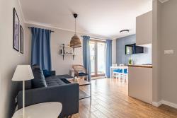 noclegi Stegna APARTAMENTY MIERZEJA - STEGNA PARK, z jedną sypialnią, 500 m od plaży, bezpłatny Meleks