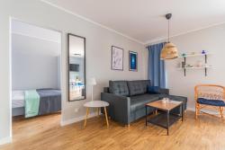 noclegi Stegna APARTAMENTY MIERZEJA - STEGNA PARK, z jedną sypialnią, 500 m od plaży, bezpłatny Meleks