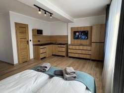 noclegi Jastrzębia Góra Apartamenty Flauta - Cisza i Spokój, Parking, WiFi, Balkon, Aneks kuchenny