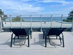 noclegi Gąski Penthouse Apartment mit Meerblick und Dachterrasse in Gaski bei Mielno