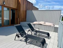 noclegi Gąski Penthouse Apartment mit Meerblick und Dachterrasse in Gaski bei Mielno